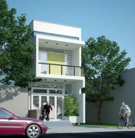 Xây dựng thiết kế các mẫu nhà 1 trệt 1 lầu 5×14 đẹp 6 thiet ke mau nha 1 tret 1 lau 5x14 hien dai co san thuong 1 Kiến trúc mẫu nhà 1 trệt 1 lầu 5×14 theo xu hướng