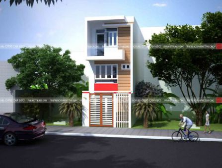 Xây dựng thiết kế các mẫu nhà 1 trệt 1 lầu 5×14 đẹp 3 thiet ke mau nha 1 tret 1 lau 5x14 hien dai co san thuong 4 Kiến trúc mẫu nhà 1 trệt 1 lầu 5×14 theo xu hướng