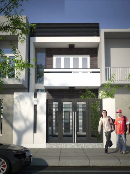 Xây dựng thiết kế các mẫu nhà 1 trệt 1 lầu 5×14 đẹp 5 thiet ke mau nha 1 tret 1 lau 5x14 hien dai co san thuong 6 Kiến trúc mẫu nhà 1 trệt 1 lầu 5×14 theo xu hướng