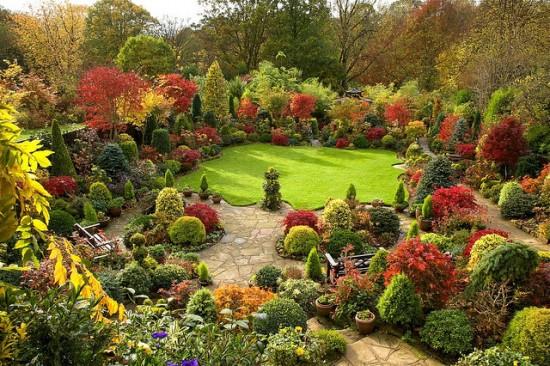 BEB vuon7 Thiết kế khu vườn bốn mùa đẹp mắt ở Anh