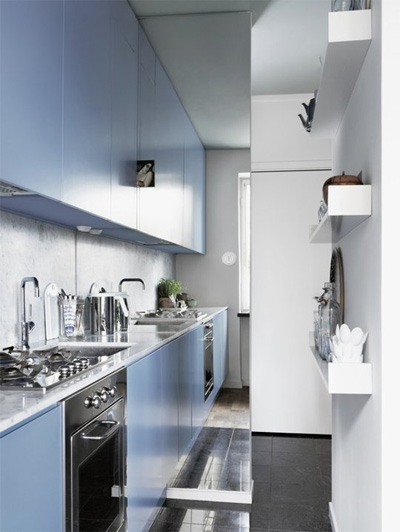 Nha bep dep4 Thiết kế nới rông không gian nhà bếp nhỏ với 6 cách đơn giản