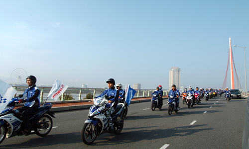 Yamaha Roadshow DN 0 8145 1452568056 Dàn xe côn tay Yamaha hội tụ tại Đà Nẵng