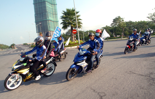 Yamaha Roadshow DN 4 9355 1452568057 Dàn xe côn tay Yamaha hội tụ tại Đà Nẵng