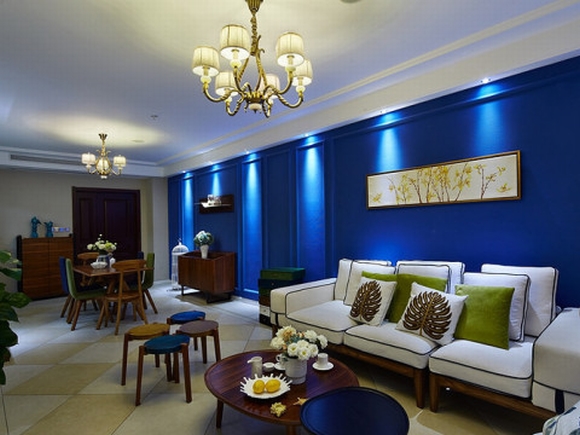 trang tri noi that 7 ngoisao.vn Thiết kế trang trí nội thất sang trọng theo phong cách Châu Âu của căn hộ 110m2