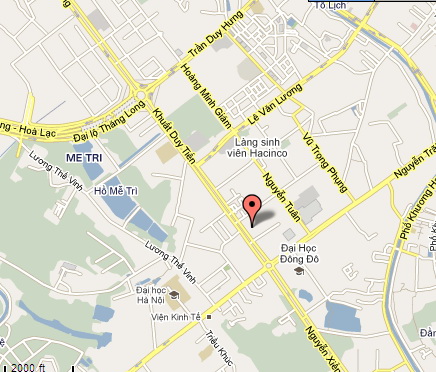 ciec map Tổng quan và quy mô tổ hợp CIE   CMC Building