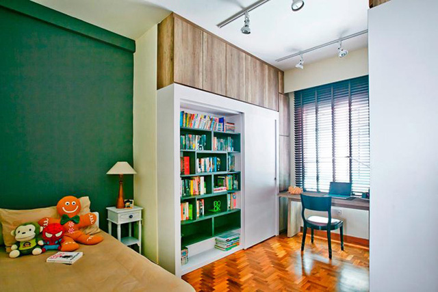 img20150402110526222 Tham quan căn nhà sinh động nhờ nội thất nhiều màu sắc
